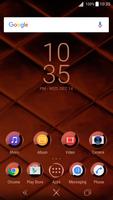 Dark Copper - Theme for Xperia Poster