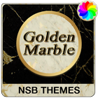 Golden Marble Theme for Xperia ไอคอน