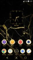 Poster Golden Marble Theme for Xperia