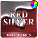 Red Silver Theme for Xperia APK