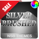 Silver Brushed - Xperiaのテーマ APK