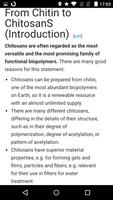 Chitosan Wiki screenshot 2