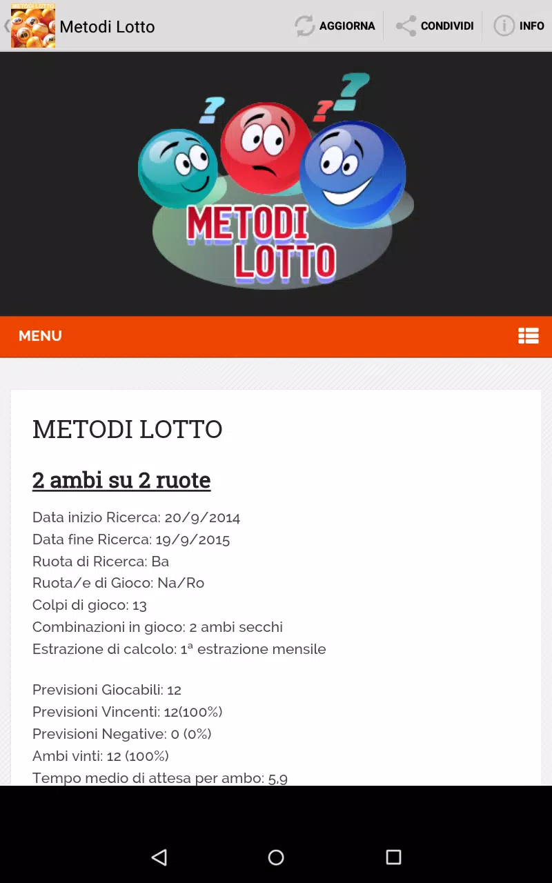 Metodi Lotto APK for Android Download