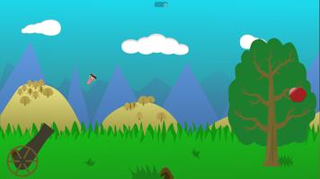 Apple Worm and Cannon screenshot 1