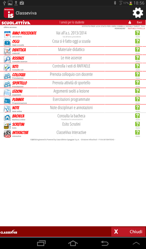 SCARICA APP SPAGGIARI REGISTRO ELETTRONICO