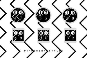 zig zag watch face Screenshot 2