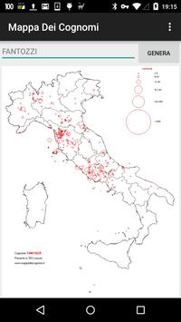 Mappa Dei Cognomi screenshot 1