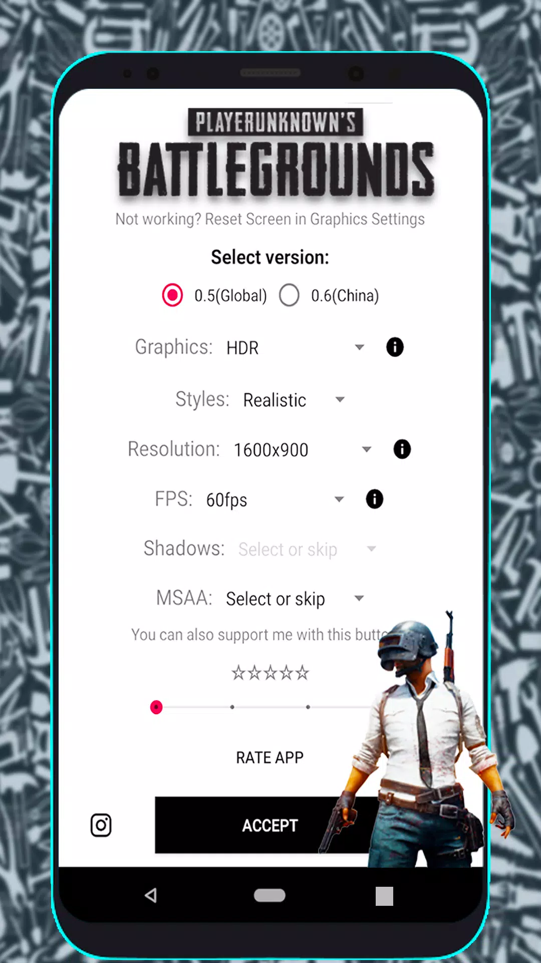 GFX Tool for Roblox - Latest version for Android - Download APK