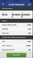 Renesas Product Selector screenshot 3