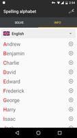 Spelling alphabet captura de pantalla 1