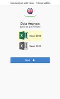 Data Analysis with Excel Tutorial (how-to) Videos Plakat