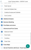 Data Analysis with Excel Tutorial (how-to) Videos screenshot 1