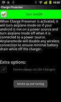 Charge Preserver captura de pantalla 1