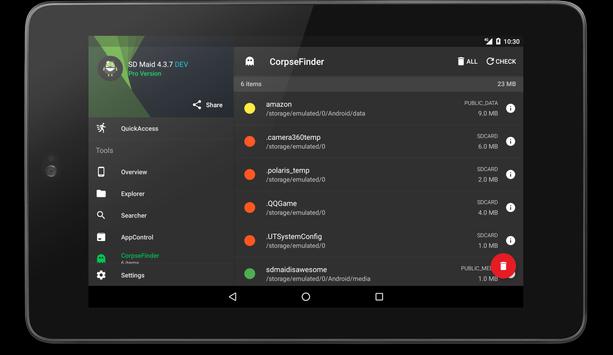 SD Maid - System Cleaning Tool apk screenshot