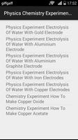 Physics Chemistry Experiments screenshot 1