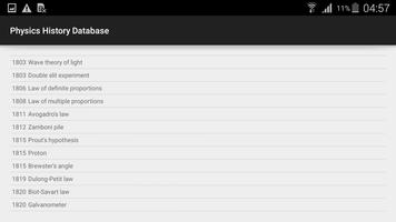 Physics History Database स्क्रीनशॉट 3