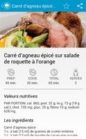 Recettes Cuisine Française capture d'écran 2