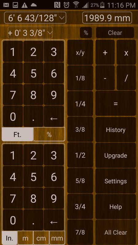 Feet & Inches Construction Calculator APK Download - Free ...