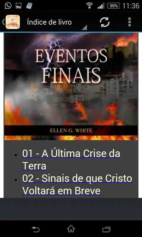 Eventos Finais — Ellen G. White Writings