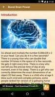 Boost your Brain Power, Boost Mind Exercise Course 스크린샷 3