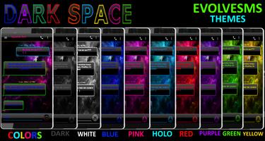 THEME EVOLVESMS SPACE COLORS screenshot 1