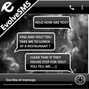 THEME EVOLVESMS SPACE BLACK APK