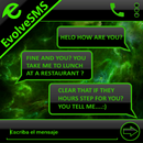 THEME EVOLVESMS SPACE GREEN APK