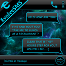 THEME EVOLVESMS SPACE HOLO APK