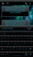 THEME EVOLVESMS SPACE HOLO screenshot 2