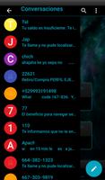 THEME EVOLVESMS SPACE HOLO screenshot 3