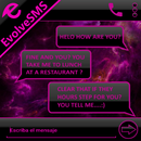 THEME EVOLVESMS SPACE PINK APK