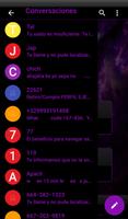 THEME EVOLVESMS SPACE PURPLE screenshot 3