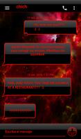 THEME EVOLVESMS SPACE RED poster