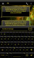 THEME EVOLVESMS SPACE YELLOW screenshot 2