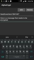 AlphaCrypt Message Encryption 海报