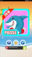 Puzzle Fish Shark Cartaz