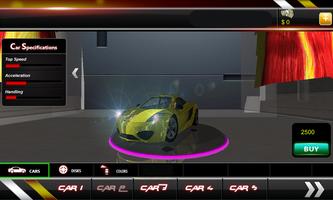 3D Extreme Car Drag Driving capture d'écran 2