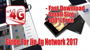 Guide For Jio 4g Network 2017 plakat
