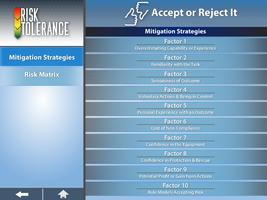 Risk Tolerance Tab screenshot 2