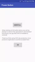 EXA Power Button اسکرین شاٹ 1