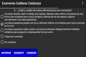 Examenes Calderas Catalunya ภาพหน้าจอ 1