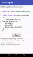 Java Compiler syot layar 1