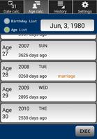 Date Age Calculate screenshot 2