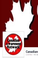 CANADIAN AWARENESS poster
