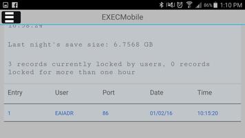 EXECMobile اسکرین شاٹ 2