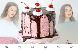 Cake Photo Frames پوسٹر