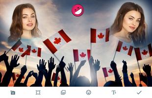Canada Day Photo Frames ポスター