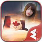 Canada Flag Day Photo Frames icono