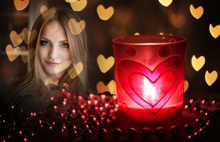 برنامه‌نما Candle Photo Frames عکس از صفحه