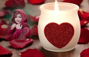 برنامه‌نما Candle Photo Frames عکس از صفحه